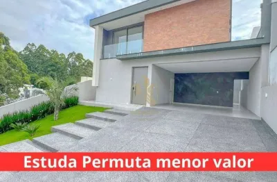 Casa com 4 dormitórios à venda, 300 m² por r$ 3.190.000,00 - condomínio real park - arujá/sp