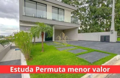 Casa com 4 dormitórios à venda, 300 m² por r$ 3.290.000,00 - condomínio real park - arujá/sp