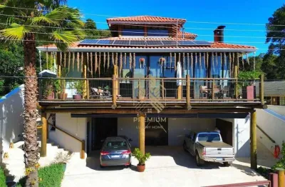 Casa com 3 dormitórios à venda, 345 m² por r$ 4.000.000,00 - clube da montanha - atibaia/sp