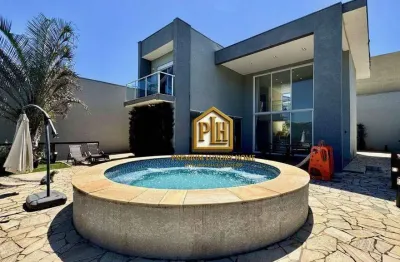 Casa com 3 dormitórios à venda, 202 m² por r$ 1.630.000,00 - jardim shangri-lá - atibaia/sp