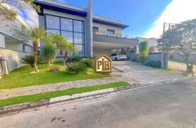 Casa com 4 dormitórios à venda, 394 m² por r$ 3.500.000,00 - condomínio shamballa ii - atibaia/sp