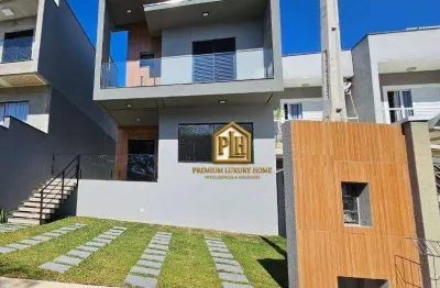 Casa em condomínio com 3 dormitórios à venda, 142 m² por r$ 1.090.000 - jardim shangri-lá - atibaia/sp
