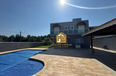 Casa com 3 dormitórios à venda, 385 m² por r$ 2.500.000,00 - parque residencial shambala ii - atibaia/sp