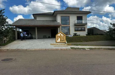 Casa com 4 dormitórios à venda, 400 m² por r$ 2.800.000,00 - condominio shamballa iii - atibaia/sp