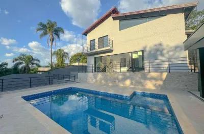 Casa estilo chácara à venda em condomínio – bom jesus dos perdões/sp