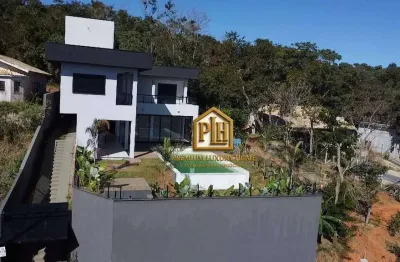 Casa com 4 dormitórios à venda, 309 m² por r$ 1.780.000,00 - estância santa maria do laranjal - atibaia/sp