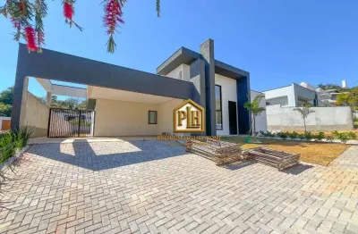 Casa com 3 dormitórios à venda, 230 m² por r$ 1.750.000,00 - condomínio shambala iii - atibaia/sp