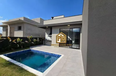 Casa à venda no condomínio portal lamis – atibaia/sp | 3 dormitórios | suíte | espaço gourmet com piscina