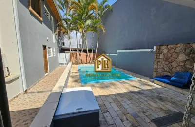 Casa com 3 dormitórios para alugar, 200 m² por r$ 5.200,00/mês - cidade satélite - atibaia/sp