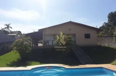 Chácara com 3 dormitórios, 1050 m² - venda por r$ 850.000,00 ou aluguel por r$ 4.800,00/mês - rio abaixo - atibaia/sp