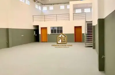 Galpão para alugar, 200 m² por r$ 6.200/mês - jardim imperial - atibaia/sp