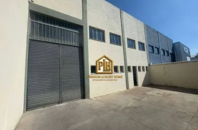 Galpão para alugar, 314 m² por r$ 7.440,00/mês - recreio estoril - atibaia/sp