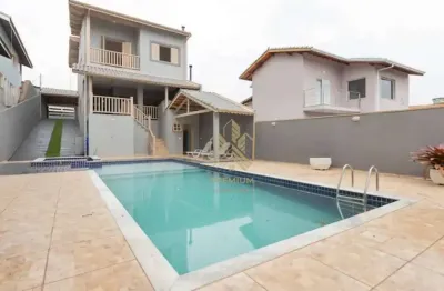 Sobrado com 5 dormitórios à venda, 338 m² por r$ 1.490.000,00 - jardim dos pinheiros - atibaia/sp