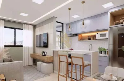 Apartamento com 1 dormitório à venda, 42 m² por r$ 480.000,00 - alvinópolis - atibaia/sp