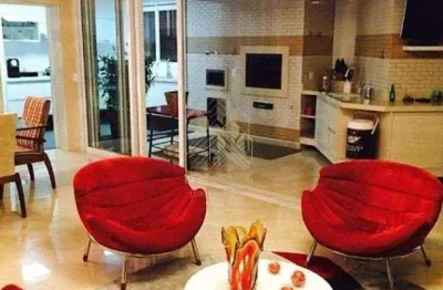 Apartamento com 4 dormitórios à venda, 297 m² por r$ 5.200.000,00 - jardim anália franco - são paulo/sp