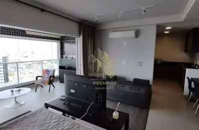 Apartamento com 1 dormitório para alugar, 55 m² por r$ 5.080,00/mês - jardim anália franco - são paulo/sp