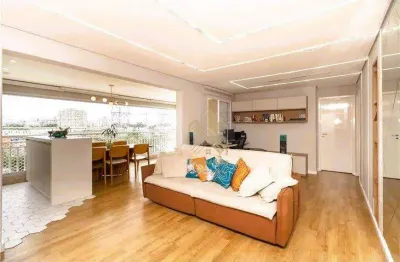 Apartamento com 2 dormitórios, 105 m² - venda por r$ 1.120.000,00 ou aluguel por r$ 7.240,00/mês - vila prudente - são paulo/sp