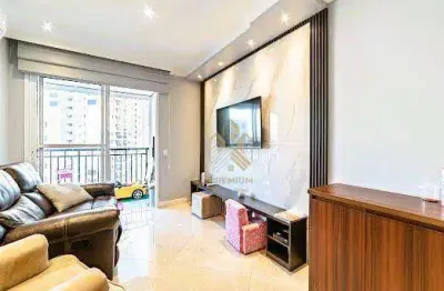 Apartamento com 2 dormitórios à venda, 74 m² por r$ 1.080.000,00 - jardim anália franco - são paulo/sp