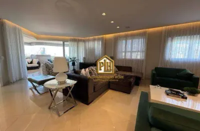 Apartamento com 3 dormitórios à venda, 202 m² por r$ 3.150.000,00 - jardim anália franco - são paulo/sp