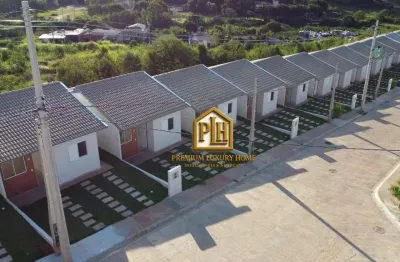 Casa com 2 dormitórios à venda, 50 m² por r$ 329.393,88 - caetetuba - atibaia/sp