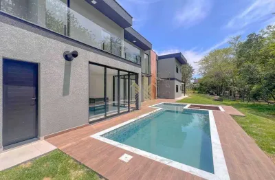 Casa com 4 dormitórios à venda, 334 m² por r$ 3.200.000,00 - condominio figueira garden - atibaia/sp