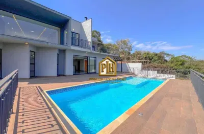 Casa com 4 dormitórios para alugar, 300 m² por r$ 15.548,00 - condomínio serra da estrela - atibaia/sp