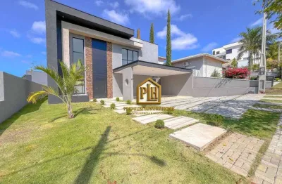 Casa com 4 dormitórios à venda, 298 m² por r$ 3.000.000,00 - condominio figueira garden - atibaia/sp