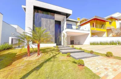 Casa com 4 dormitórios à venda, 370 m² por r$ 3.600.000,00 - condominio figueira garden - atibaia/sp