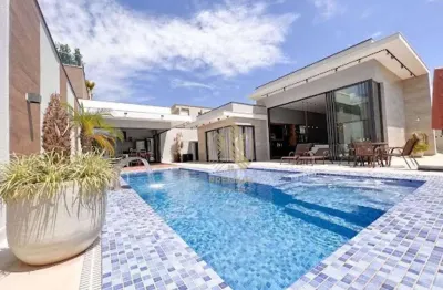Casa térrea de alto padrão à venda no condomínio figueira garden – atibaia/sp