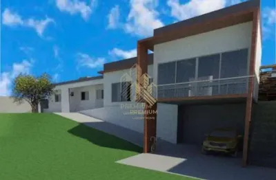 Casa com 2 dormitórios à venda, 91 m² por r$ 461.000,00 - chácaras fernão dias - atibaia/sp
