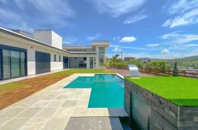 Casa térrea de alto padrão à venda e locação no condomínio figueira garden – atibaia/sp