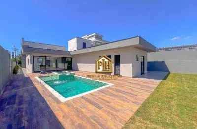 Casa térrea de alto padrão à venda no condomínio figueira garden – atibaia/sp