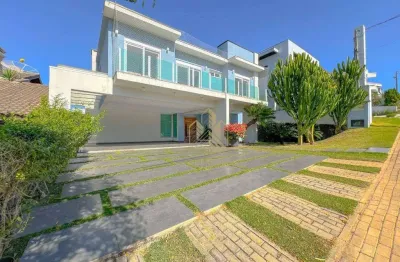 Casa com 5 dormitórios à venda, 390 m² por r$ 3.200.000,00 - condominio figueira garden - atibaia/sp