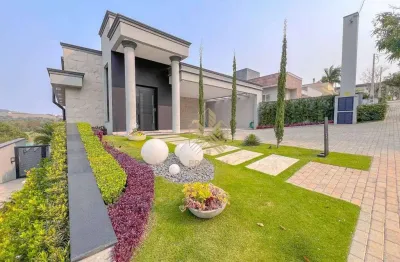 Casa com 3 dormitórios à venda, 343 m² por r$ 3.800.000,00 - condominio figueira garden - atibaia/sp