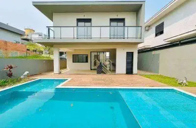Casa com 3 dormitórios, 180 m² - venda por r$ 1.360.000,00 ou aluguel por r$ 8.992,11/mês - condomínio terras de atibaia i - atibaia/sp