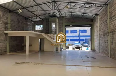 Galpão para alugar, 340 m² por r$ 7.850,00/mês - recreio estoril - atibaia/sp