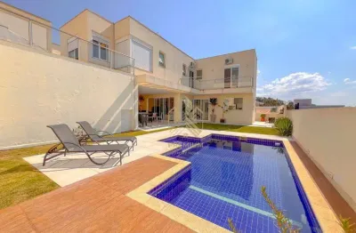 Sobrado com 4 dormitórios à venda, 292 m² por r$ 2.190.000,00 - condomínio água verde - atibaia/sp
