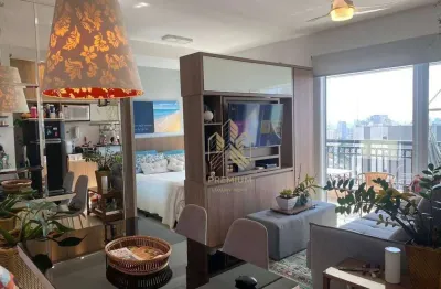 Studio com 1 dormitório para alugar, 42 m² por r$ 3.973,53/mês - vila regente feijó - são paulo/sp