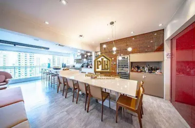 Apartamento com 3 dormitórios à venda, 280 m² por r$ 5.000.000 - jardim anália franco - são paulo/sp