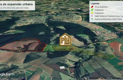 Área à venda, 629000 m² por r$ 56.610.000,00 - baronesa - bragança paulista/sp