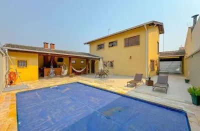 Casa com 4 dormitórios à venda, 375 m² por r$ 1.150.000,00 - jardim paulista - atibaia/sp