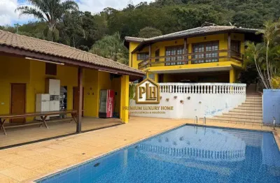 Casa com 4 dormitórios à venda, 599 m² por r$ 2.000.000,00 - jardim dos pinheiros - atibaia/sp