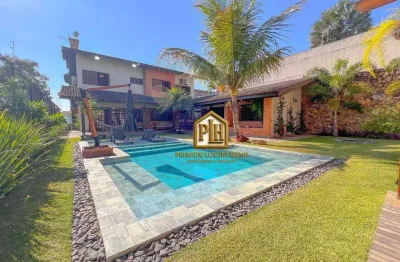 Casa de alto padrão à venda no bairro nova gardênia em atibaia – 5 suítes, área gourmet e lazer completo