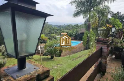 Casa com 5 dormitórios à venda, 595 m² por r$ 3.000.000 - batatuba - piracaia/sp
