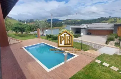 Casa com 3 dormitórios à venda, 260 m² por r$ 2.500.000,00 - condomínio residencial santa fé iii - joanópolis/sp