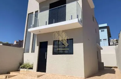 Sobrado com 3 dormitórios à venda, 114 m² por r$ 630.000,00 - jardim das cerejeiras - atibaia/sp