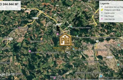 Área à venda, 244664 m² por r$ 3.540.000,00 - usina - atibaia/sp