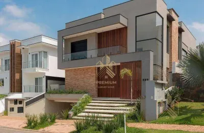 Casa com 4 dormitórios à venda, 480 m² por r$ 4.350.000,00 - gênesis 1 - santana de parnaíba/sp