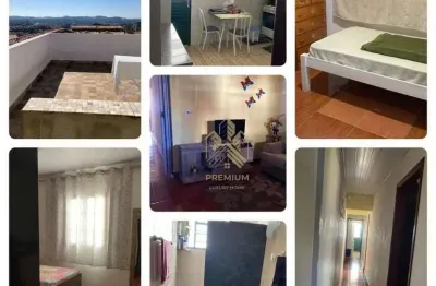 Casa com 5 dormitórios à venda, 124 m² por r$ 550.000,00 - jardim do alvinópolis - atibaia/sp