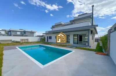 Casa com 3 dormitórios à venda, 475 m² por r$ 3.200.000,00 - condomínio shambala iii - atibaia/sp